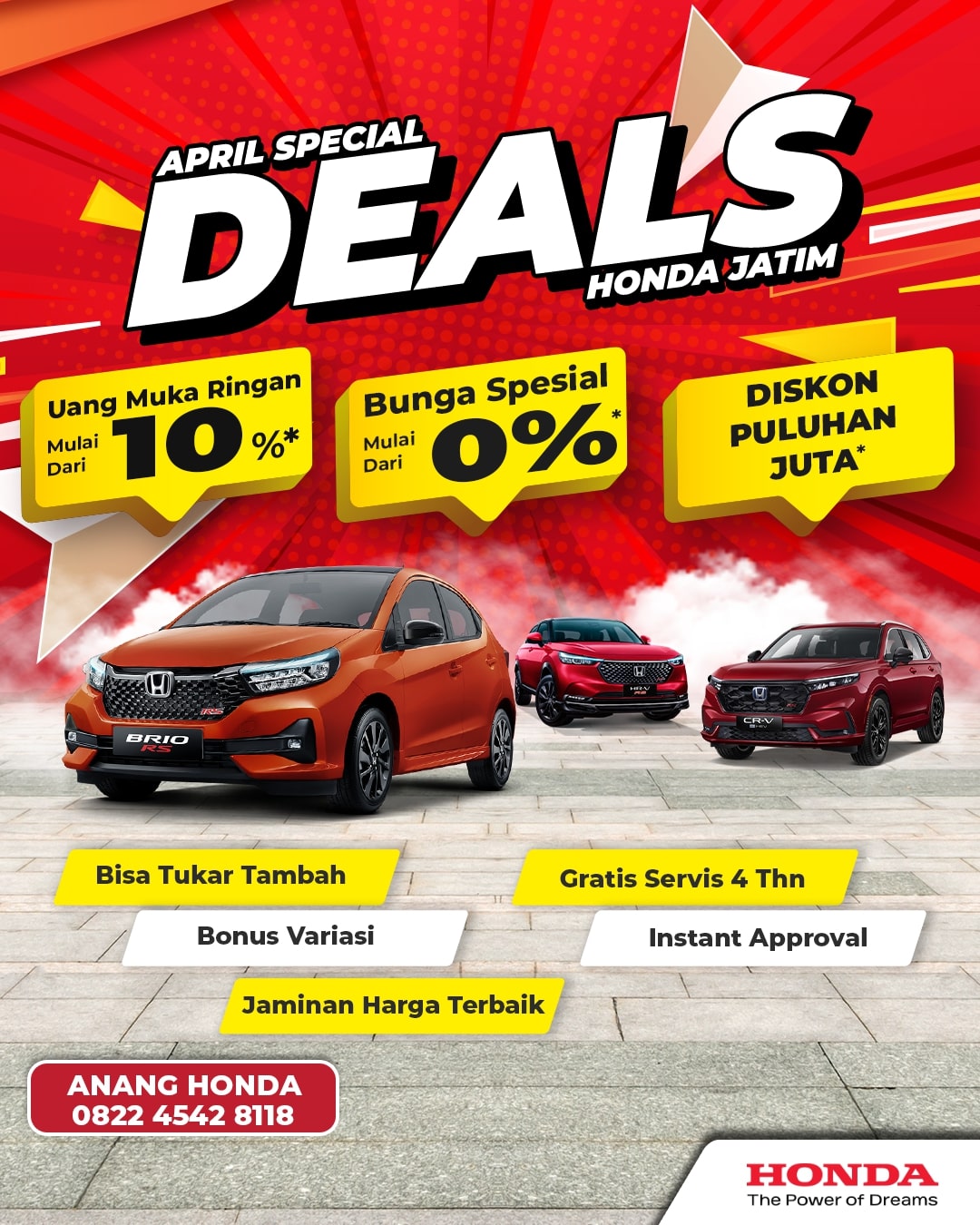 Promo Honda Sidoarjo April Deals 1