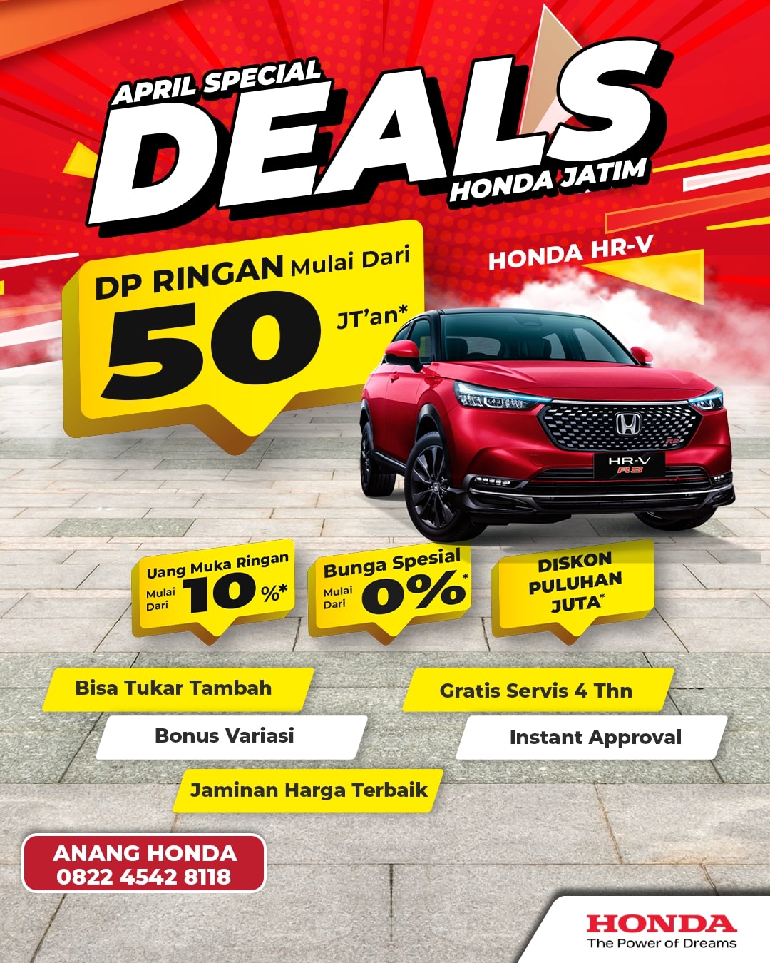Promo Honda Sidoarjo April Deals 4