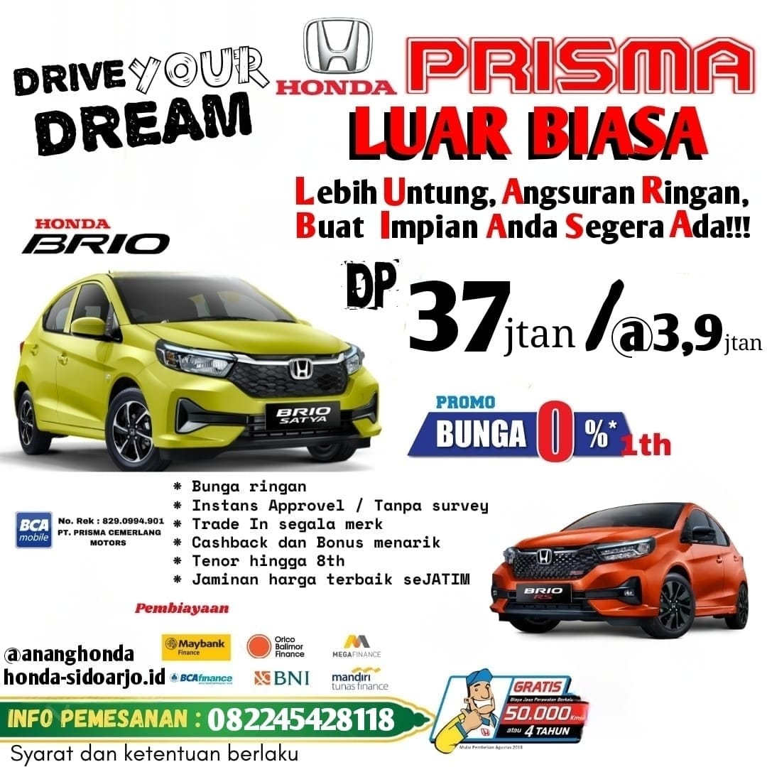promo honda juli