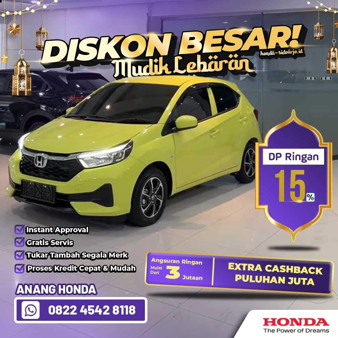 Diskon Besar Mudik Lebaran dari Honda (4)