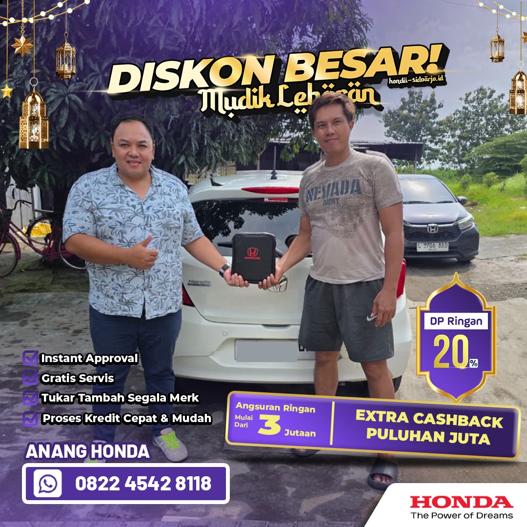 Diskon Besar Mudik Lebaran dari Honda (6)