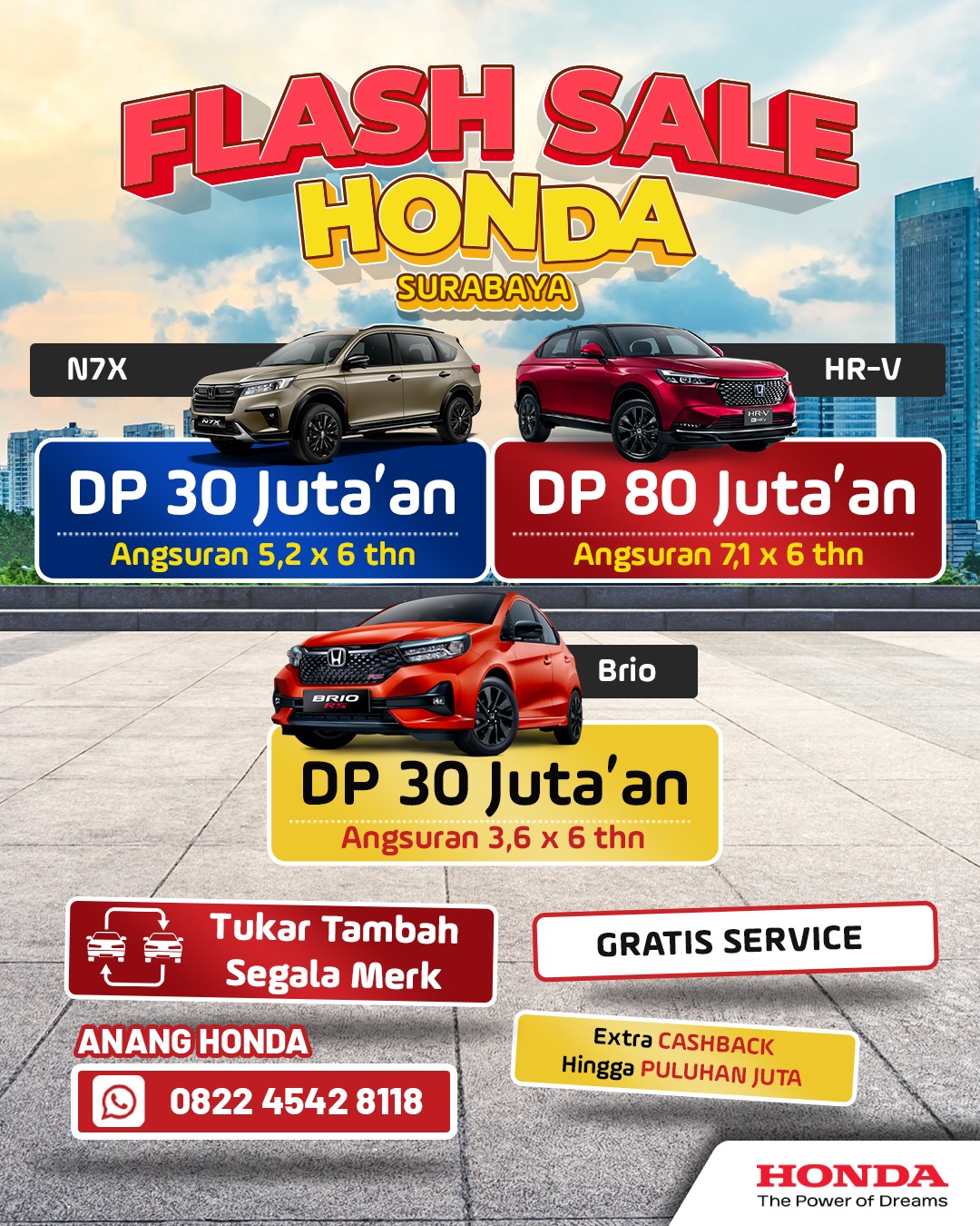 Promo Honda Surabaya Flash Sale April (2)